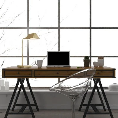 20" Pharmacy Desk Lamp Brass - Cresswell Lighting 6 20" Pharmacy Desk Lamp Brass - Cresswell Lighting - Image 6