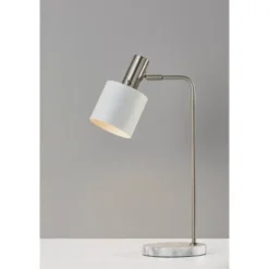23.25" Emmett Desk Lamp White - Adesso -Deals A Radiant Den Store unnamed file 4884