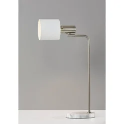 23.25" Emmett Desk Lamp White - Adesso -Deals A Radiant Den Store unnamed file 4885