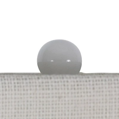 30" Ceramic Callie Table Lamp White - Decor Therapy 4 30" Ceramic Callie Table Lamp White - Decor Therapy - Image 4