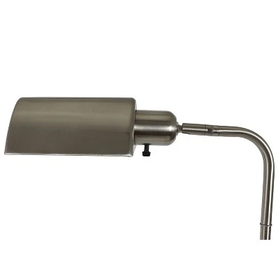 13" Adjustable Pharmacy Table Lamp Brushed Steel - Decor Therapy 3 13" Adjustable Pharmacy Table Lamp Brushed Steel - Decor Therapy - Image 3