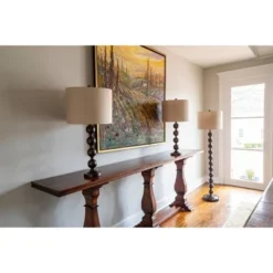 58.5" 3pk Ettie Stacked Ball Table Lamp Bronze - Decor Therapy -Deals A Radiant Den Store unnamed file 4987