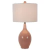 27" Annabelle Ceramic Table Lamp Rose - Decor Therapy