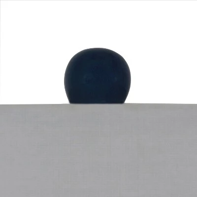 24.5" Tamara Faceted Ceramic Table Lamp - Dark Blue - Decor Therapy 3 24.5" Tamara Faceted Ceramic Table Lamp - Dark Blue - Decor Therapy - Image 3