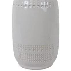 27.5" Patterned Ceramic Table Lamp White Glaze - Decor Therapy -Deals A Radiant Den Store unnamed file 5041