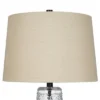 29" Glass Table Lamp Clear - Cresswell Lighting