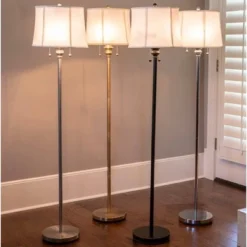 61.5" Twin Lamp Silver - Decor Therapy 15 61.5" Twin Lamp Silver - Decor Therapy -Deals A Radiant Den Store unnamed file 5082