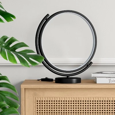 13.5" Table Lamp (Includes LED Light Bulb) Black - Project 62™ 1 13.5" Table Lamp (Includes LED Light Bulb) Black - Project 62™