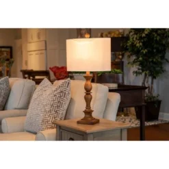 23" Ellie Transitional Table Lamp Honey Pine - Decor Therapy -Deals A Radiant Den Store unnamed file 5165