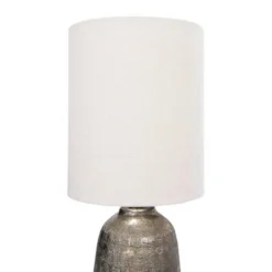 Terracotta Table Lamp with Metallic Glaze and Linen Shade - 3R Studios 9 Terracotta Table Lamp with Metallic Glaze and Linen Shade - 3R Studios -Deals A Radiant Den Store unnamed file 5170