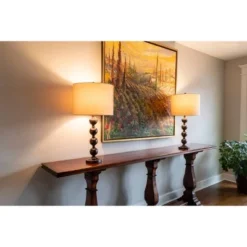 28.5" Set of 2 Sadie Stacked Ball Table Lamp Bronze - Decor Therapy 11 28.5" Set of 2 Sadie Stacked Ball Table Lamp Bronze - Decor Therapy -Deals A Radiant Den Store unnamed file 5195