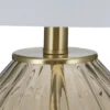 23.5" Glass Table Lamp Champagne - Cresswell Lighting
