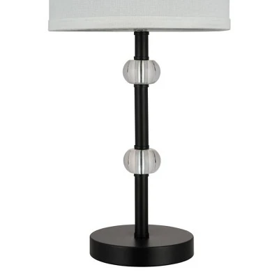 19.25" Stick Table Lamp with Acrylic Accent (Includes LED Light Bulb) Black - Cresswell Lighting 2 19.25" Stick Table Lamp with Acrylic Accent (Includes LED Light Bulb) Black - Cresswell Lighting - Image 2