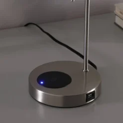 20" Traditional Metal Floor Lamp with USB Charging Port - Silver - Ore International 8 20" Traditional Metal Floor Lamp with USB Charging Port - Silver - Ore International -Deals A Radiant Den Store unnamed file 5269