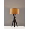 26.5" Bronx Table Lamp Black - Adesso