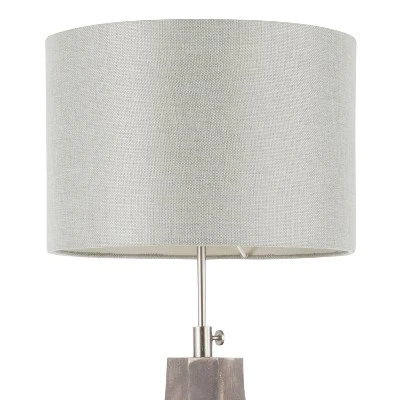 25" Wishbone Table Lamp Light Gray - LumiSource 5 25" Wishbone Table Lamp Light Gray - LumiSource - Image 5