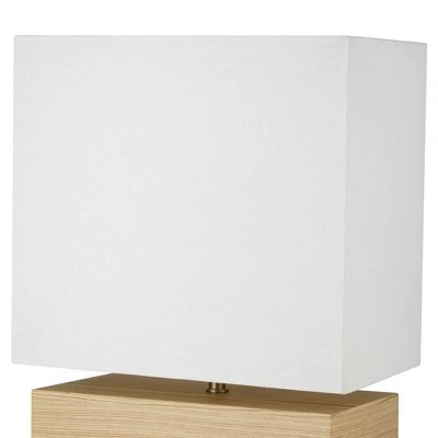 14.5" MDF Table Lamp Natural - Cresswell Lighting 3 14.5" MDF Table Lamp Natural - Cresswell Lighting - Image 3
