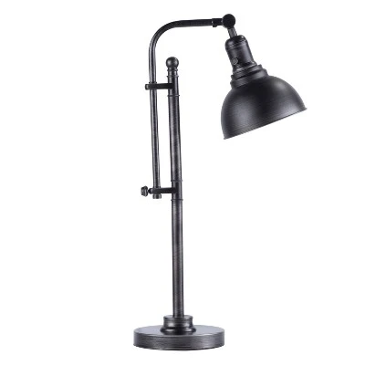 30" x 34" Emery Desk Lamp Antique Silver - LumiSource 2 30" x 34" Emery Desk Lamp Antique Silver - LumiSource - Image 2