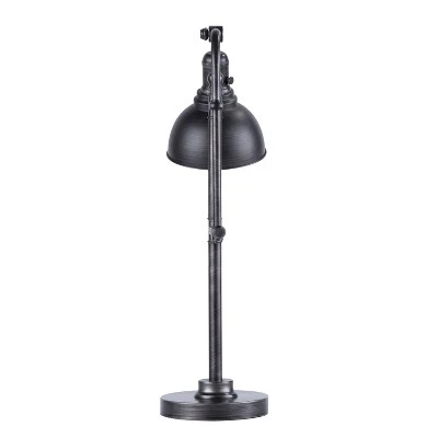 30" x 34" Emery Desk Lamp Antique Silver - LumiSource 4 30" x 34" Emery Desk Lamp Antique Silver - LumiSource - Image 4