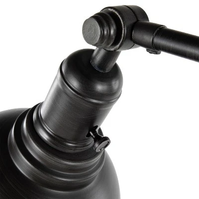 30" x 34" Emery Desk Lamp Antique Silver - LumiSource 7 30" x 34" Emery Desk Lamp Antique Silver - LumiSource - Image 7