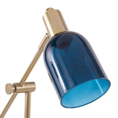 44185" Marcel Desk Lamp Blue/Gold/White - LumiSource 6 44185" Marcel Desk Lamp Blue/Gold/White - LumiSource - Image 6