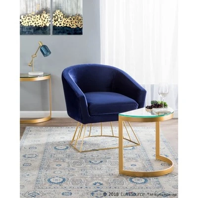 44185" Marcel Desk Lamp Blue/Gold/White - LumiSource 9 44185" Marcel Desk Lamp Blue/Gold/White - LumiSource - Image 9