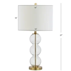 JONATHAN Y 27" (Set of 2) Bella Glass Triple Sphere Table Lamp (Includes Energy Efficient Light Bulb) - JONATHAN Y Chrome 5 JONATHAN Y 27" (Set of 2) Bella Glass Triple Sphere Table Lamp (Includes Energy Efficient Light Bulb) - JONATHAN Y Chrome -Deals A Radiant Den Store unnamed file 542