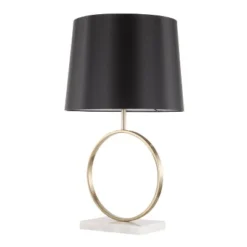 26" Moon Table Lamp Black/Gold/White - LumiSource 11 26" Moon Table Lamp Black/Gold/White - LumiSource -Deals A Radiant Den Store unnamed file 5436