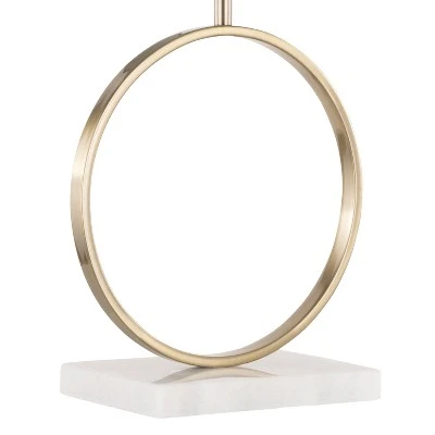 26" Moon Table Lamp Black/Gold/White - LumiSource 6 26" Moon Table Lamp Black/Gold/White - LumiSource - Image 6