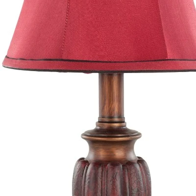 (Set of 2) 17" Hermione Urn Lamp Red (Includes CFL Light Bulb) - Safavieh 3 (Set of 2) 17" Hermione Urn Lamp Red (Includes CFL Light Bulb) - Safavieh - Image 3