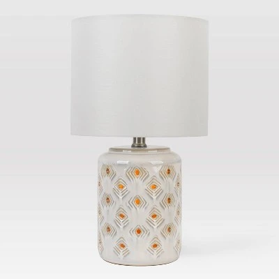 Diamond Cutout Table Lamp with Lit Base - Opalhouse™ 4 Diamond Cutout Table Lamp with Lit Base - Opalhouse™ - Image 4