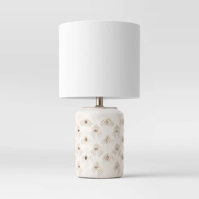 Diamond Cutout Table Lamp with Lit Base - Opalhouse™ 5 Diamond Cutout Table Lamp with Lit Base - Opalhouse™ - Image 5
