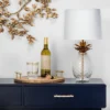 Glass Pineapple Table Lamp Brass (Includes LED Light Bulb) - Opalhouse™