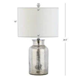JONATHAN Y 24.5" Glass Esmee Mercury Table Lamp (Includes LED Light Bulb) Silver - JONATHAN Y 5 JONATHAN Y 24.5" Glass Esmee Mercury Table Lamp (Includes LED Light Bulb) Silver - JONATHAN Y -Deals A Radiant Den Store unnamed file 579
