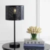 JONATHAN Y 25" Metal Wilcox Minimalist Table Lamp (Includes LED Light Bulb) Black - JONATHAN Y