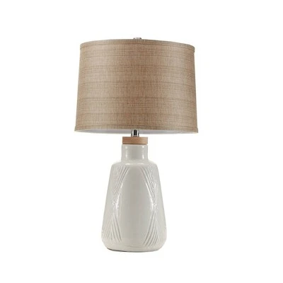 Hampton Hill 24.5" Tate Table Lamp Ivory 7 Hampton Hill 24.5" Tate Table Lamp Ivory - Image 7