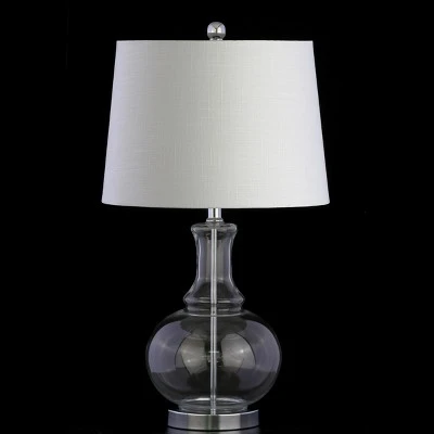 JONATHAN Y 25" Lavelle Glass Table Lamp Set Of 2 Clear (Includes LED Light Bulb) - JONATHAN Y 2 JONATHAN Y 25" Lavelle Glass Table Lamp Set Of 2 Clear (Includes LED Light Bulb) - JONATHAN Y - Image 2