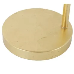 26.5" Framboise Fringe Shade Table Lamp Gold Leaf - Decor Therapy -Deals A Radiant Den Store unnamed file 698