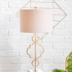JONATHAN Y 31" Metal July Table Lamp (Includes LED Light Bulb) Gold - JONATHAN Y -Deals A Radiant Den Store unnamed file 707