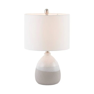 510 Design 20.5" Driggs Table Lamp Gray 1 510 Design 20.5" Driggs Table Lamp Gray