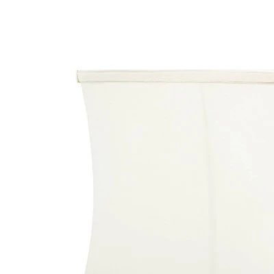 Olivia & May 30" x 18" Glam Glass Table Lamp Beige - Olivia & May 4 Olivia & May 30" x 18" Glam Glass Table Lamp Beige - Olivia & May - Image 4