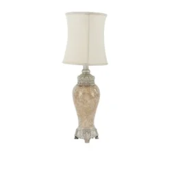 Olivia & May 30" x 18" Glam Glass Table Lamp Beige - Olivia & May 18 Olivia & May 30" x 18" Glam Glass Table Lamp Beige - Olivia & May -Deals A Radiant Den Store unnamed file 738