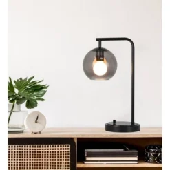 Smoke Glass Table Lamp Black (Includes LED Light Bulb) - Project 62™ 7 Smoke Glass Table Lamp Black (Includes LED Light Bulb) - Project 62™ -Deals A Radiant Den Store unnamed file 74