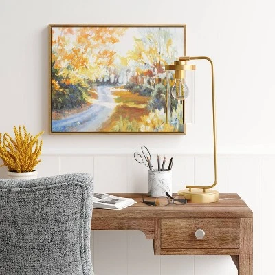 Lyndon Table Lamp Brass - Threshold™ 2 Lyndon Table Lamp Brass - Threshold™ - Image 2