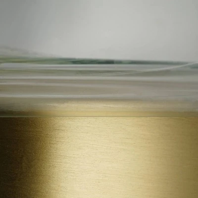 25" Glass Table Lamp Clear (Includes CFL Light Bulb) - Cresswell Lighting 4 25" Glass Table Lamp Clear (Includes CFL Light Bulb) - Cresswell Lighting - Image 4