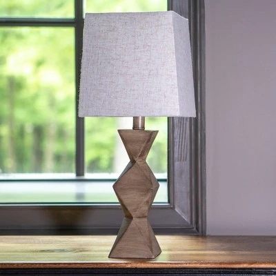 Knox Stacked Diamond Lamp Desert Brown - Decor Therapy 5 Knox Stacked Diamond Lamp Desert Brown - Decor Therapy - Image 5