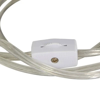 Olivia & May 15" x 23.75" Ombre Textured Ceramic Table Lamp with Shade White - Olivia & May 5 Olivia & May 15" x 23.75" Ombre Textured Ceramic Table Lamp with Shade White - Olivia & May - Image 5