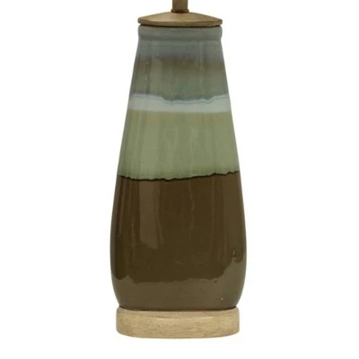 Millville Reactive Glaze Ceramic Table Lamp - StyleCraft 2 Millville Reactive Glaze Ceramic Table Lamp - StyleCraft - Image 2