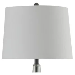 30" Cayos Rope Glass Table Lamp Clear - StyleCraft