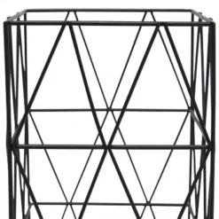 Metal Geometric Square Table Lamp Black - Simple Designs -Deals A Radiant Den Store unnamed file 839